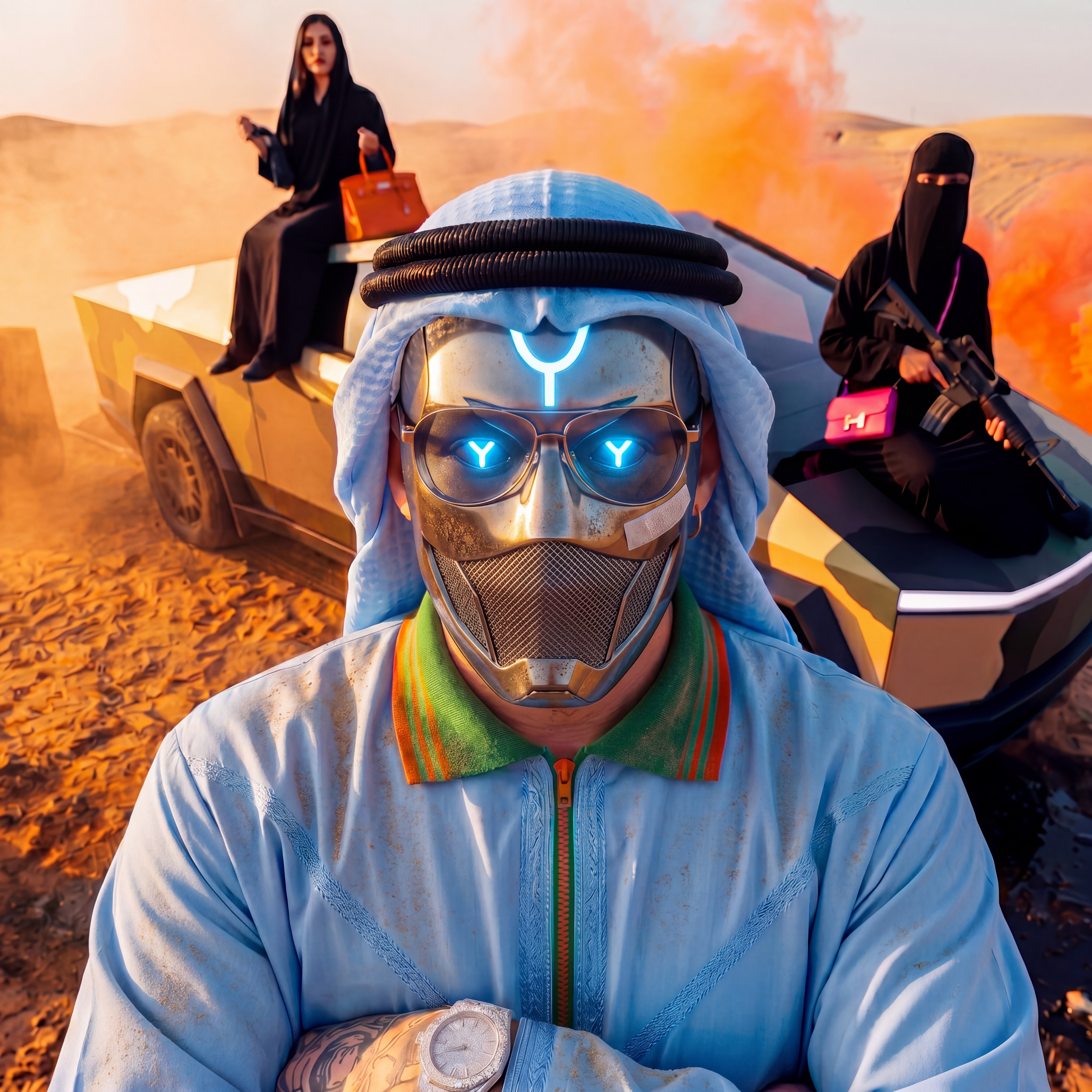 DEMO #6.04: presa en arabIA [Re-Prompt]
